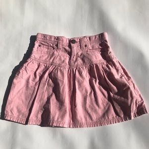 y2k pink GAP skirt soft material